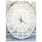 Designart Old Vintage Broken Wood Wheel Farmhouse Wall Clock